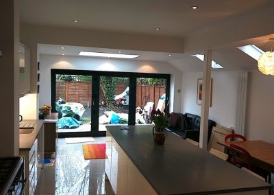 NEW KITCHEN IN THE EXTENSION…
